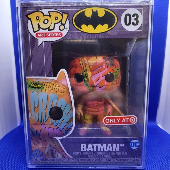 DC Batman (Orange & Yellow) Art Series Target Exclusive Funko Pop - Picture 1 of 8